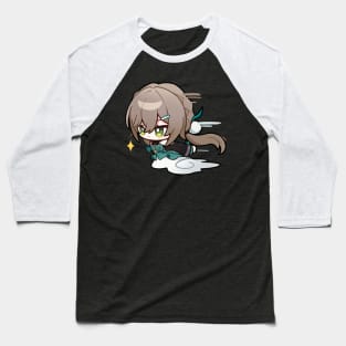 Honkai Star Rail Chibi Qingque Baseball T-Shirt